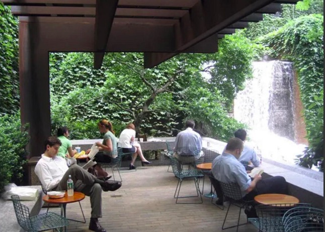 纽约佩雷公园全世界第一个城阳景观设计口袋公园