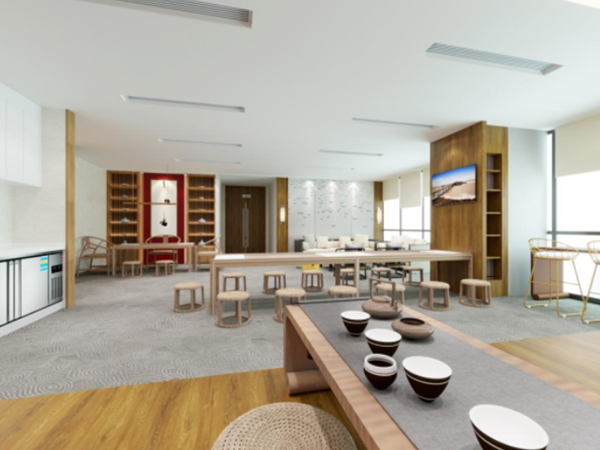 城阳办公室装修设计-大平层办公室装修全攻略：打造高效与美学兼具的空间